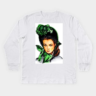 Scarlett O'Hara Kids Long Sleeve T-Shirt